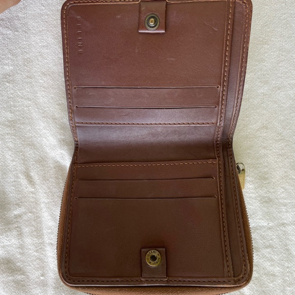 Celine - Denim Compact Bifold Wallet - Vintage - Picture 7 of 9